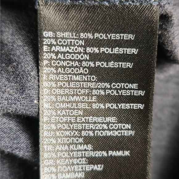 The North Face Shirt Mens Size Small Charcoal Gray Short Sleeve Button Down - Picture 12 of 16